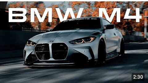 BMW M4 CAR cenematic video