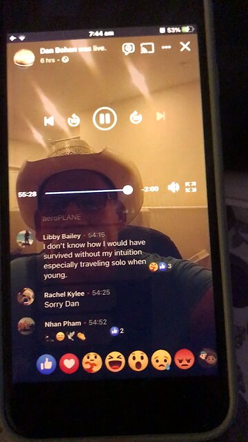 Cowboy Dan Bohan on Earth as a spinning ball