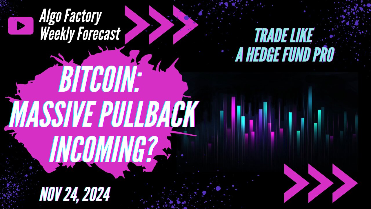 $Bitcoin Breakout or Massive Pullback? Weekly Forex Crypto Stocks Market Forecast 12 1 2024