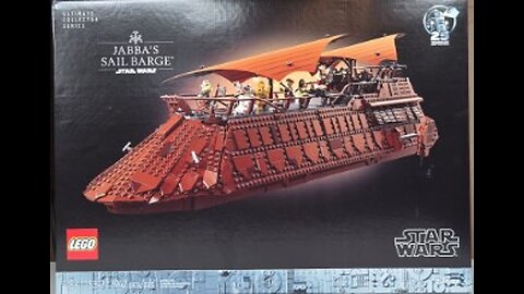 Unboxing & Building Lego 75397 Jabba's Sail Barge-Part 2