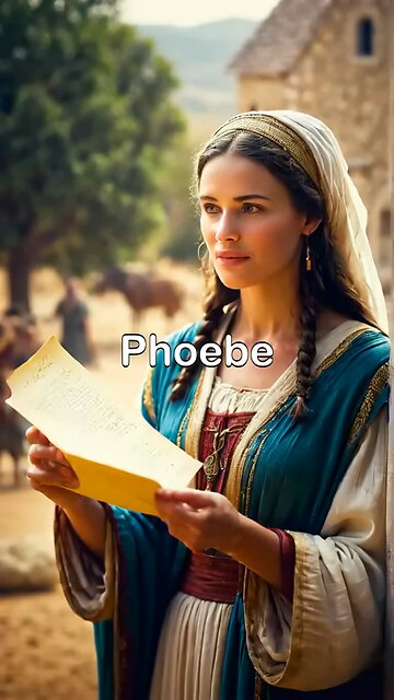 A woman named Phoebe from ancient Israel.