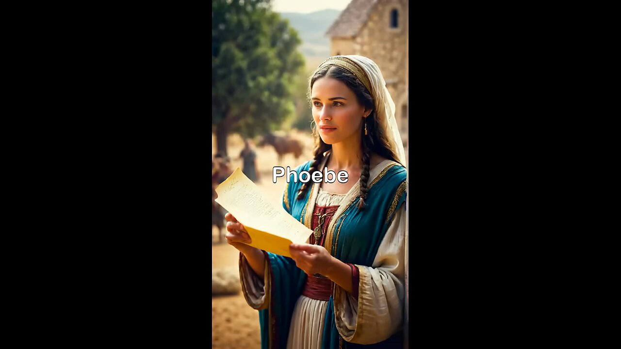 A woman named Phoebe from ancient Israel.