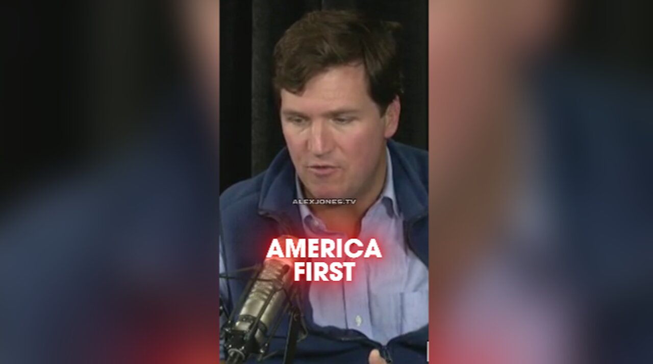 Alex Jones & Tucker Carlson: US Government is Supposed To Put America First - 2/28/14