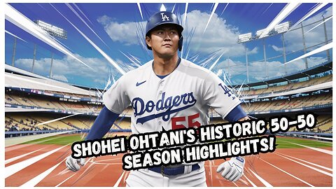 Shohei Ohtani's HISTORIC 50-50 Season HIGHLIGHTS!