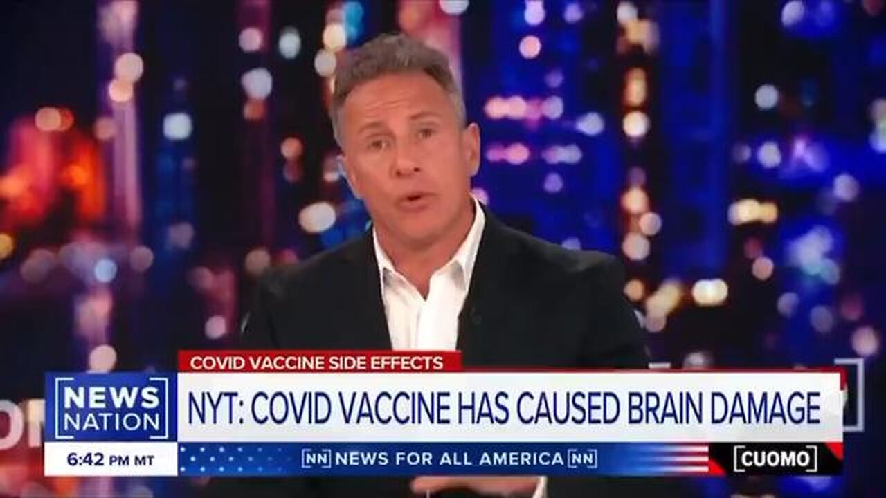 Chris Cuomo Admits He Is Suffering From COVID Vaccine Injury