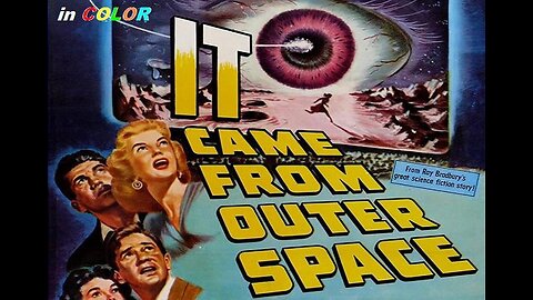 IT CAME FROM OUTER SPACE 1953 in COLOR Spaceship Crashlands Near a Desert Town FULL MOVIE