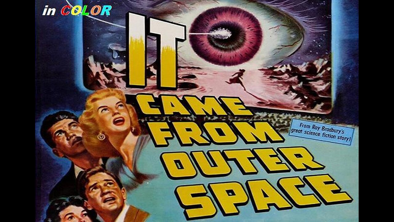 IT CAME FROM OUTER SPACE 1953 in COLOR Spaceship Crashlands Near a Desert Town FULL MOVIE