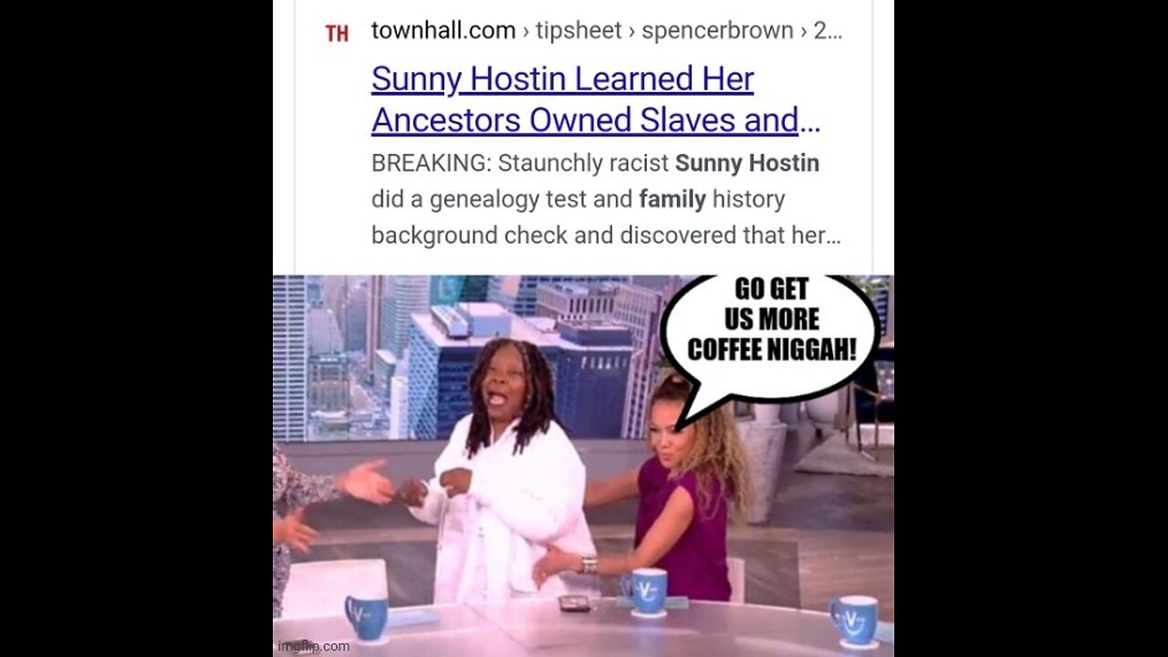 More humiliation for lib democrat cult klan The View as Sunny Hostin forced fourth groveling apology