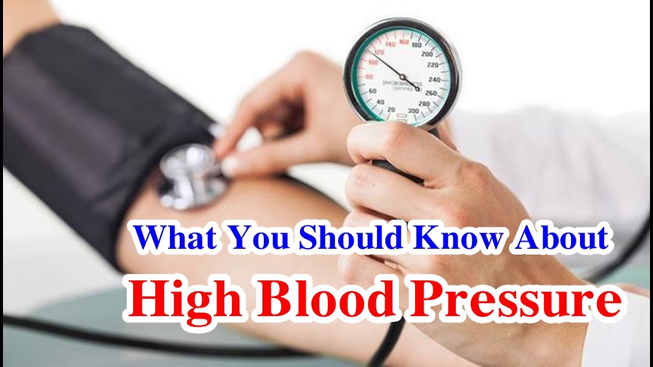 What You Should Know About High Blood Pressure