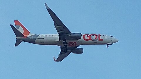 Boeing 737-800 PR-GYD coming from Salvador to Fortaleza