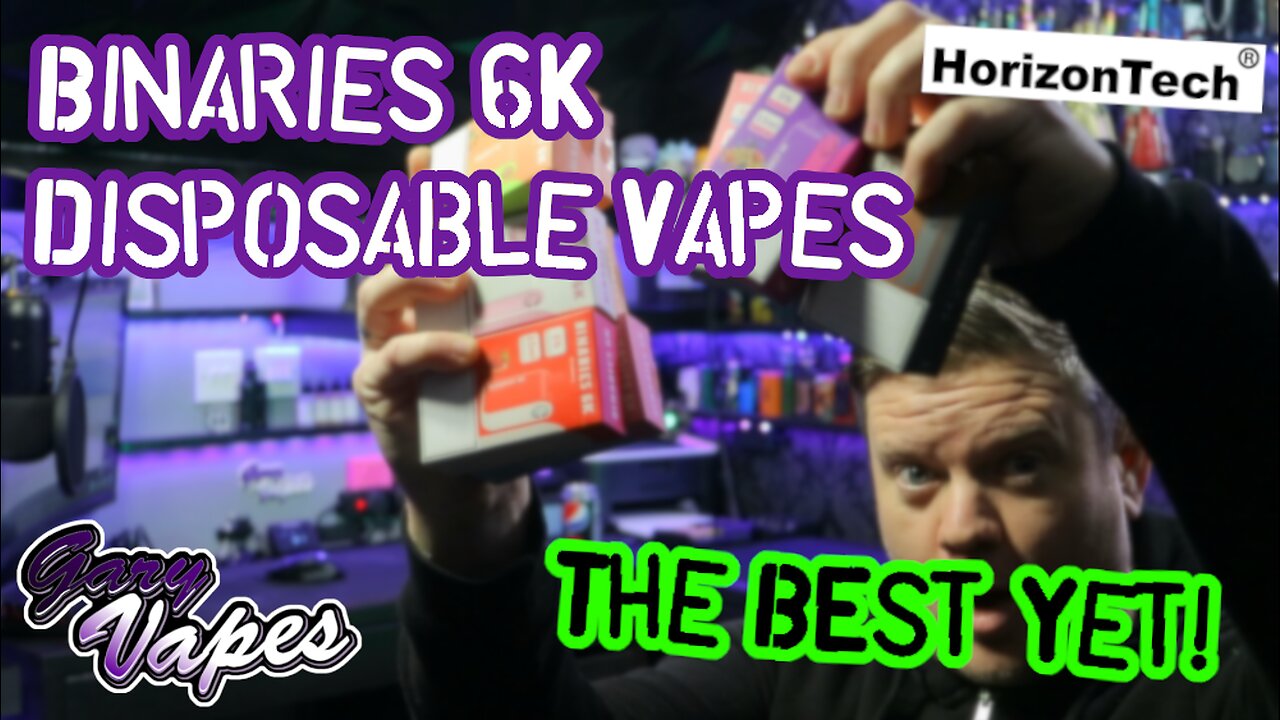 Horizontech Binaries 6K Disposable Vapes