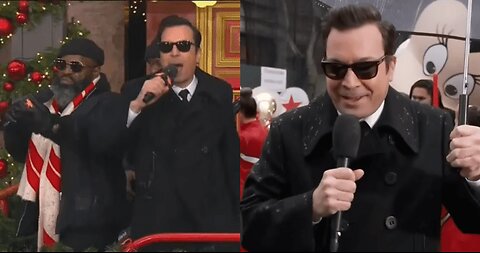 Jimmy Fallon’s Thanksgiving Parade Antics Stir Mixed Reactions