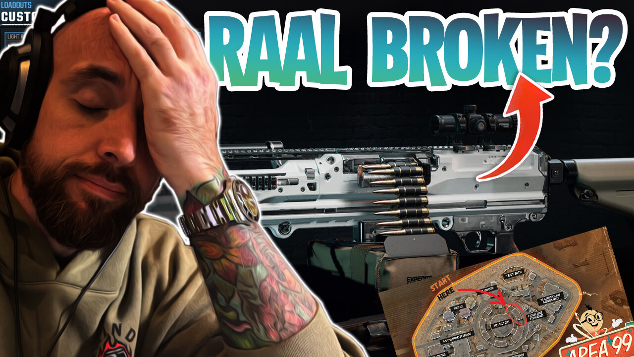 THE RAAL LMG IS BROKEN IN WARZONE? LETS FIND OUT!