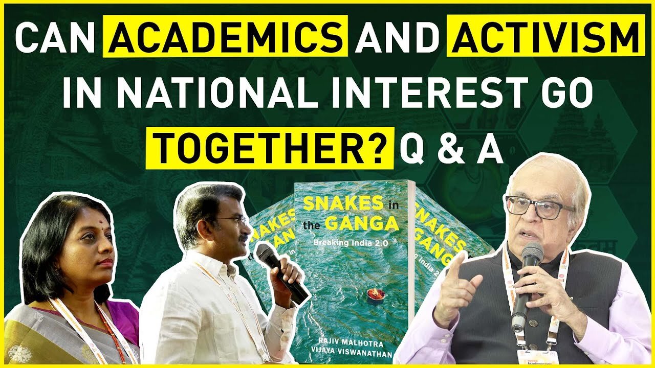 Can Academics and Activism in National Interest Go Together? Q & A | Part 2