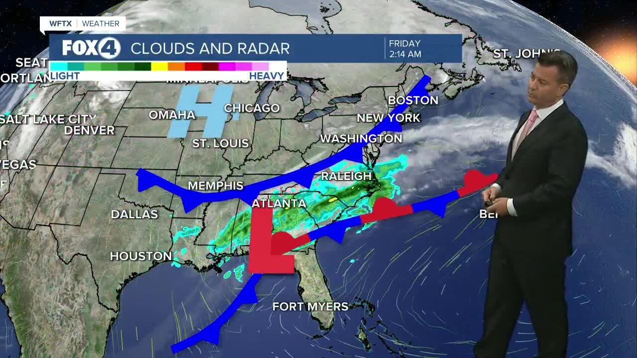 Cold Front Arrives Today