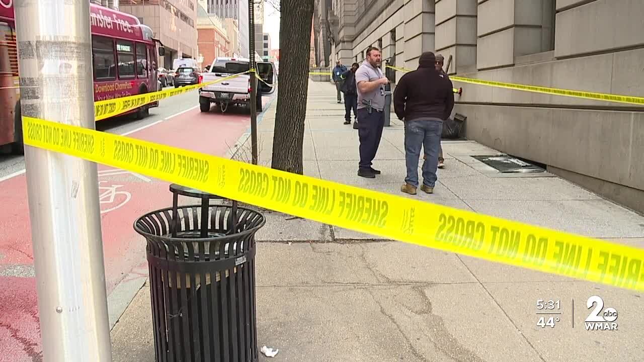 Smoke caused by dropped cigarette forces Baltimore Circuit Courthouse to evacuate