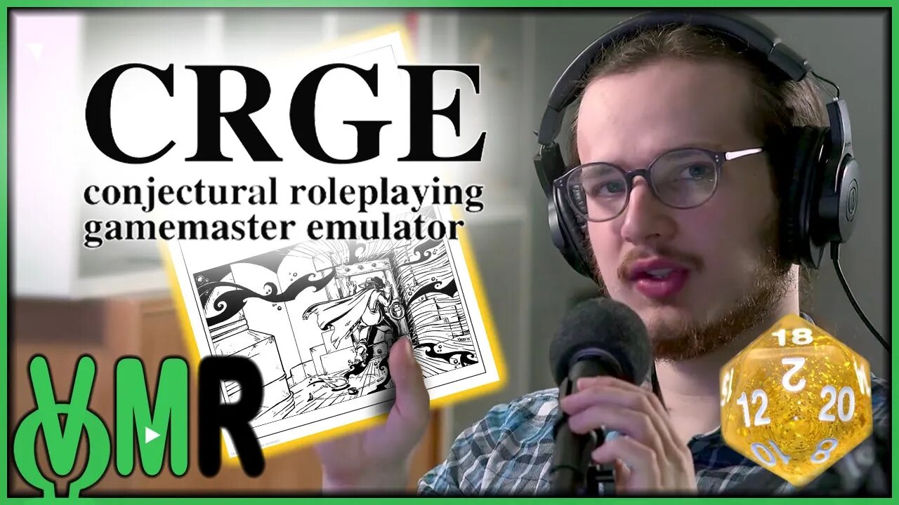 The Most Simple Solo RPG System Ever? CRGE GMless RPG/Writing tool - Explained in less than 15min