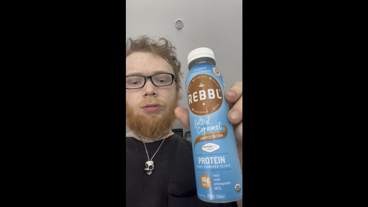 REBBL - Salted Caramel protein drink 5Stars! ⭐️⭐️⭐️⭐️⭐️