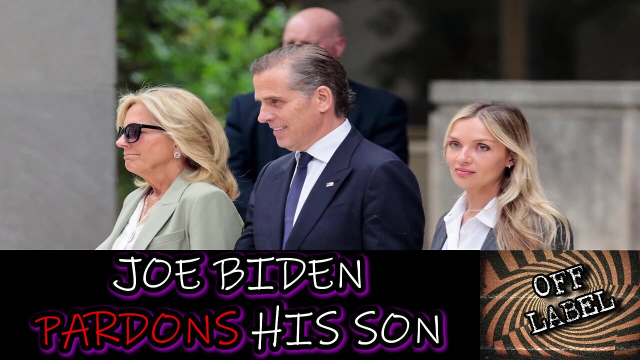 Joe Biden Pardons Hunter Biden For Crimes Against The US.