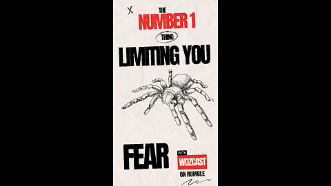 Fear the number one limiting belief