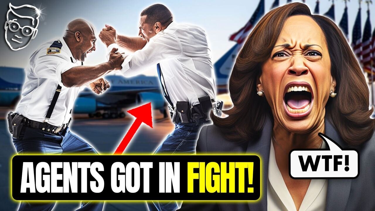 YIKES! Kamala Secret Service Agent Has Psychotic BREAK, ATTACKS With Loaded Gun! 'DEI Hire?