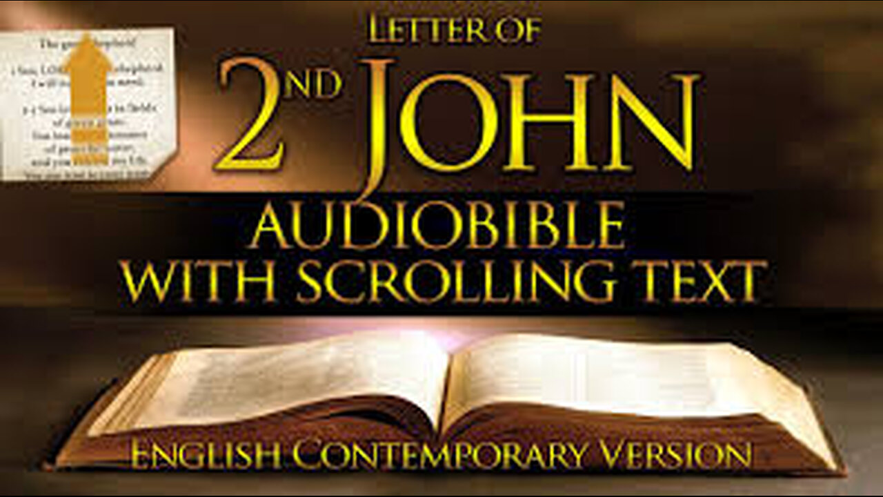 63. 2 John (Dramatized Audio Book) - Holy Bible