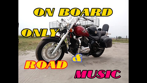 Kawasaki Vulcan 800 On Board Music & Road