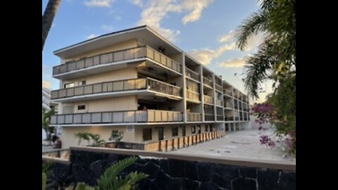 KONA PLAZA #117 - MIXED USE CONDO 1/1.5 FOR SALE