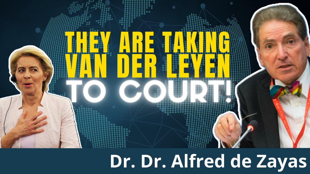 ICC Called On To Indict Ursula von der Leyen For Complicity In War Crimes! | Dr. Alfred de Zayas