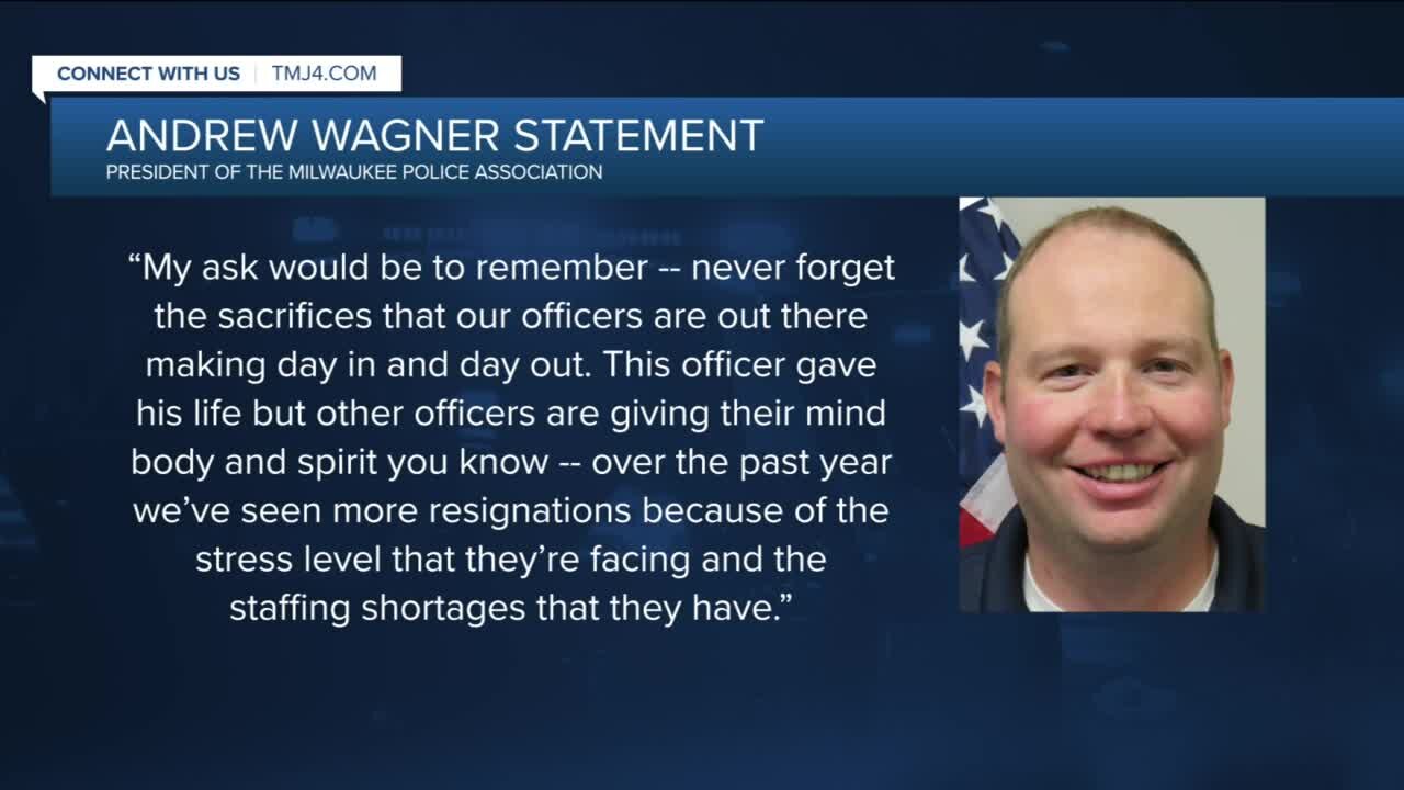 Milwaukee Police Union leader weighs in on officer's death