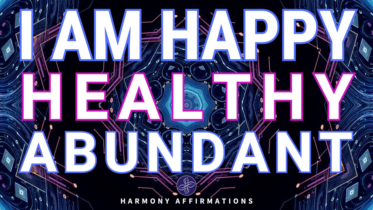 "I AM" Affirmations for Health | Happiness | Abundance [21 days to Transformation!]