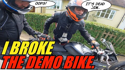 Triumph Daytona 660 falls apart. They Don't make them like they used too.