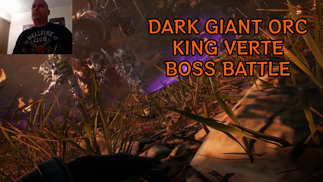 DARK GIANT ORC KING VERTE BOSS BATTLE