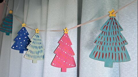 I Decorated My House with Wood Christmas Tree Ornaments and It's MAGICAL!