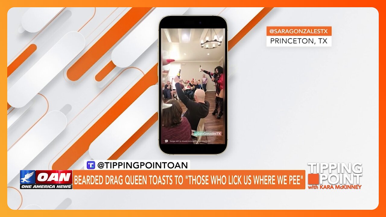 Tipping Point - Bearded Drag Queen Toasts to "Those Who Lick Us Where We Pee"