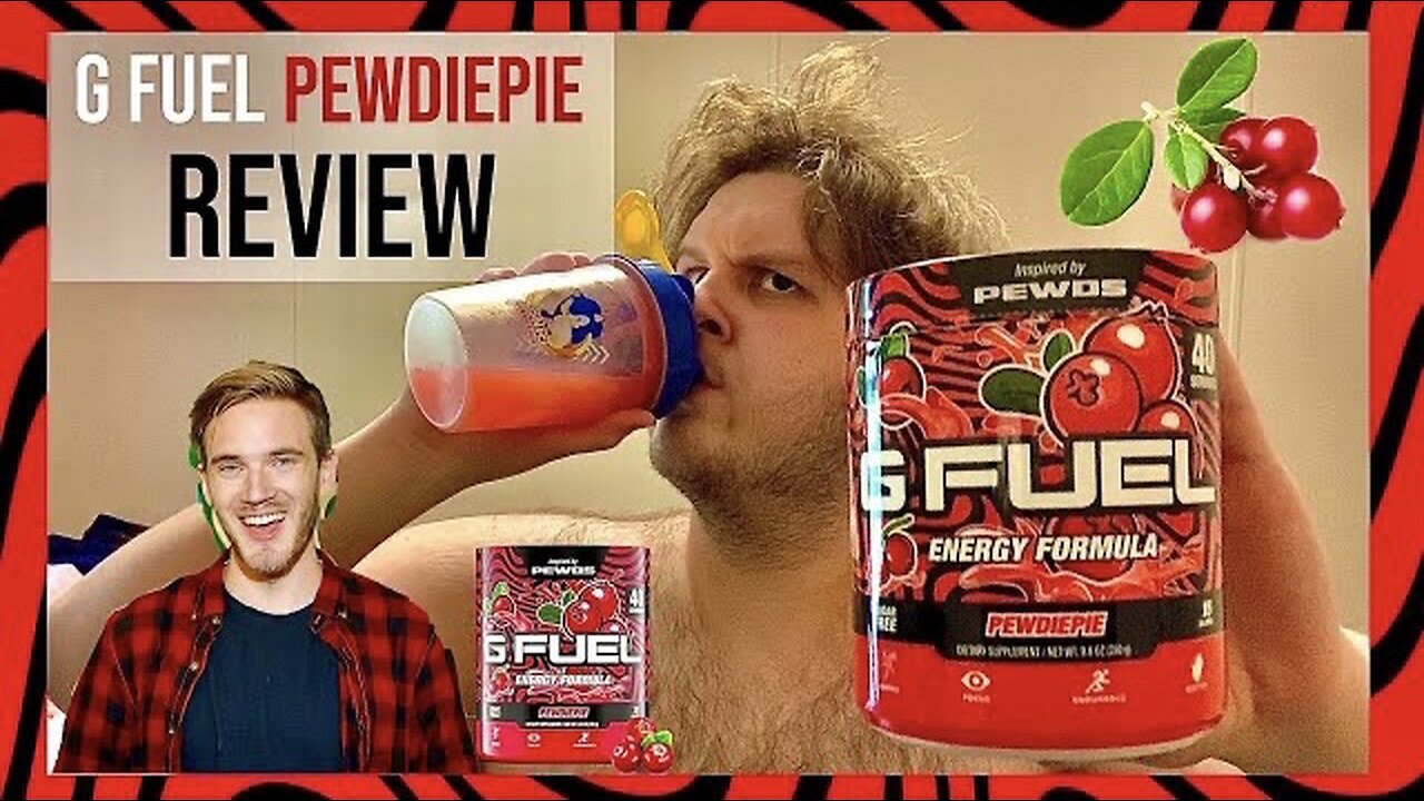 G FUEL “PewDiePie” Flavor REVIEW!