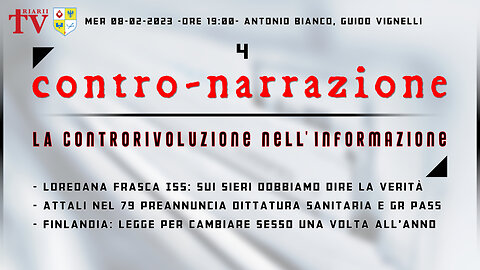 CONTRO-NARRAZIONE NR. 4. Antonio Bianco, Guido Vignelli.