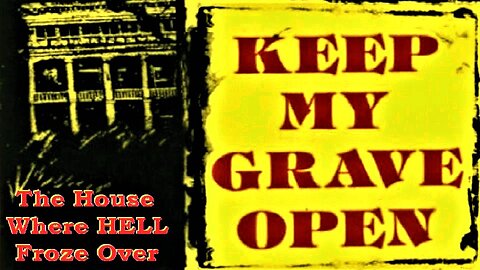 KEEP MY GRAVE OPEN 1977 Weird Farm Woman & Brother Suspected of Serial Murders FULL MOVIE VHS