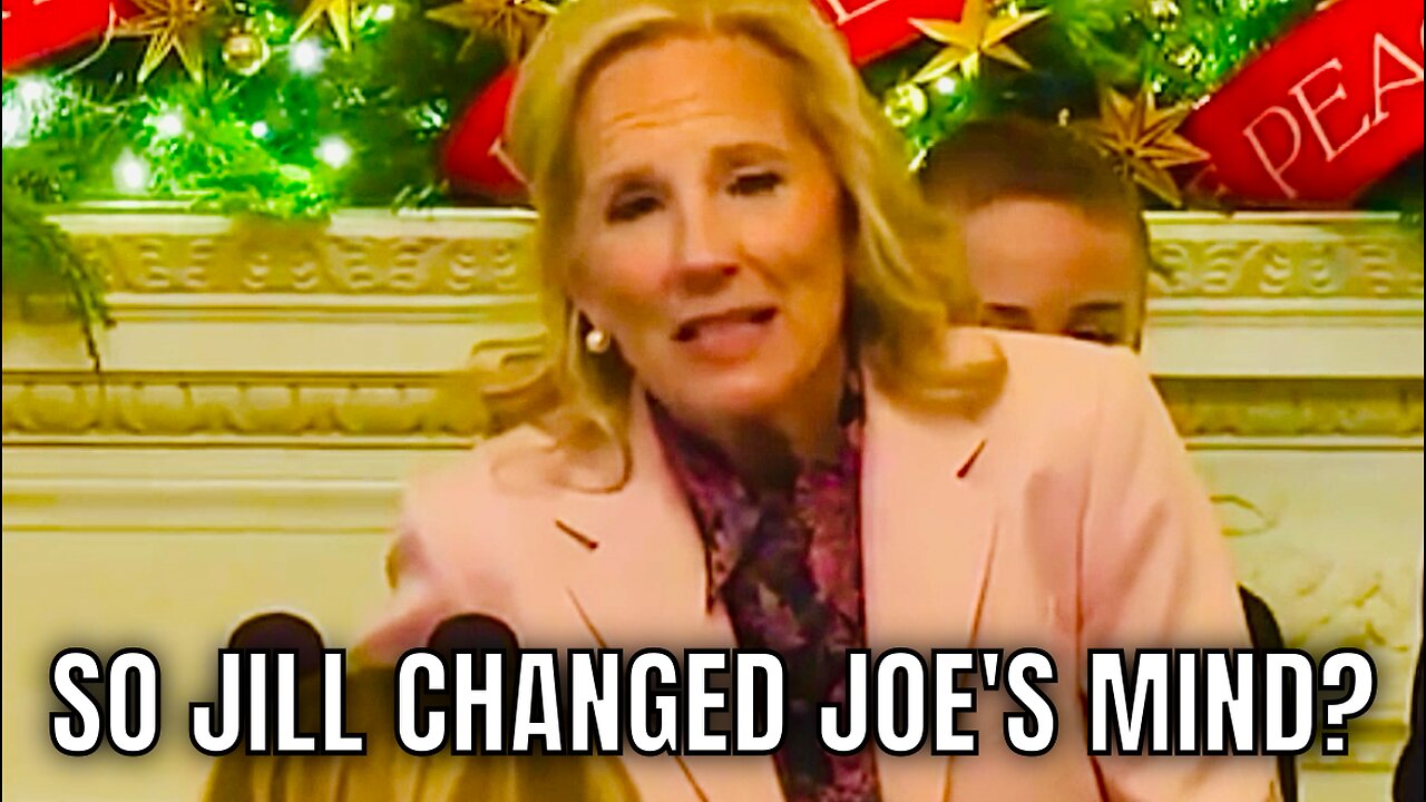 Dr. Jill Biden THROWN UNDER THE BUS for Hunter’s Pardon…