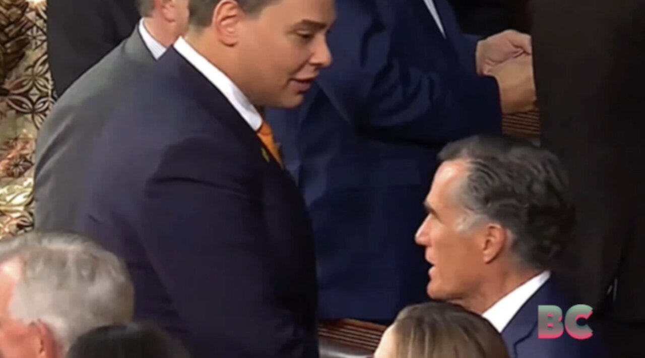 Romney tells Santos 'you don't belong here' in a tense State of the Union run-in