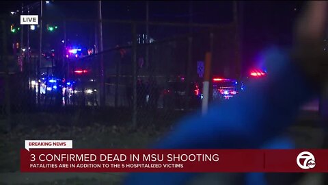 Major police presence reported were possible MSU shooting suspect located