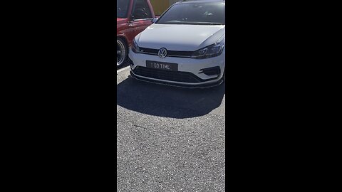 Golf R and Evo X
