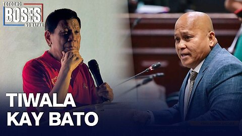 FPRRD, tiwala kay Sen. Bato Dela Rosa sa imbestigasyon ng Senado sa PDEA leaks