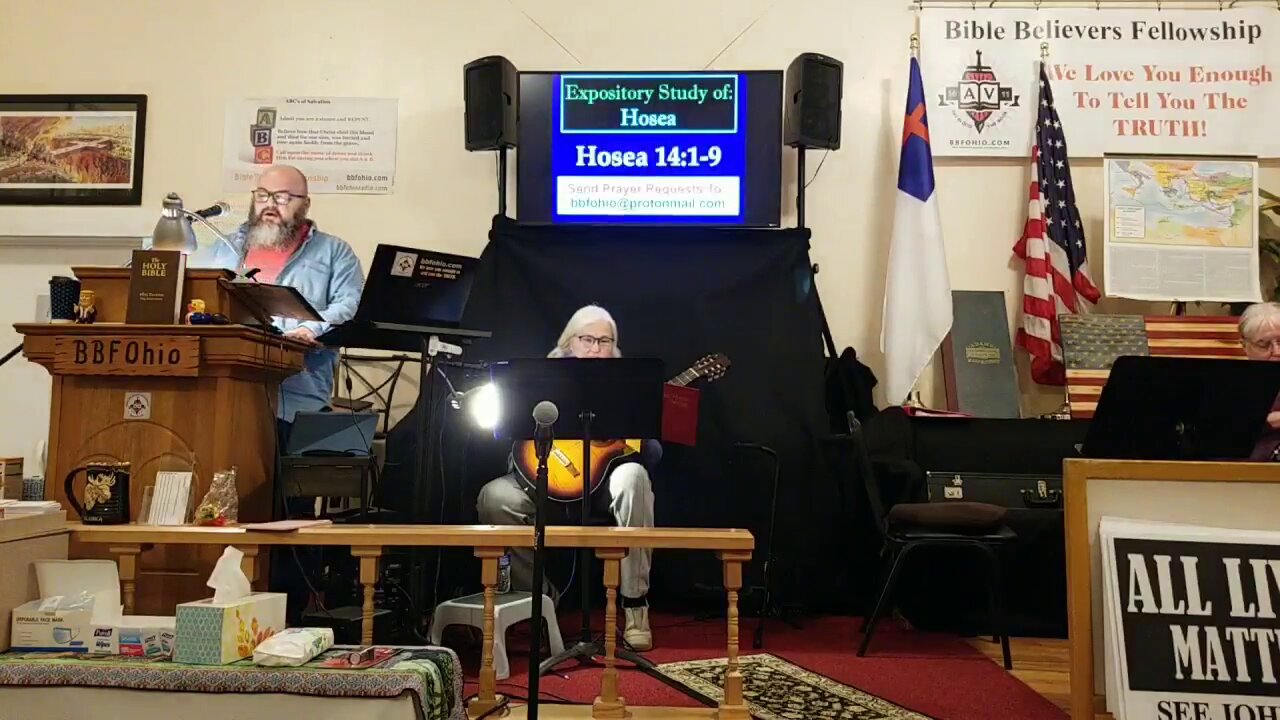 Hosea 14:1-9 WEBCAST