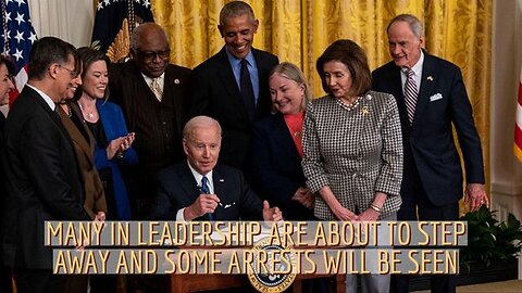 MANY IN LEADERSHIP WILL STEP AWAY AND SOME ARRESTS WILL BE SEEN