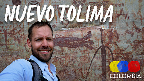 Over 12,000 Year Old Rock Paintings in Colombian Amazon! — Nuevo Tolima, Guaviare