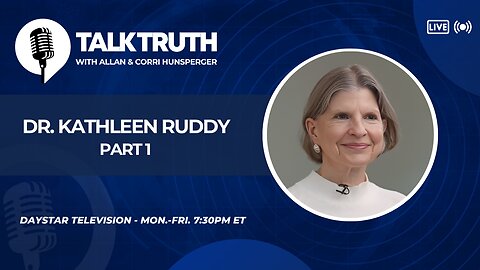 Talk Truth 12.02.24 - Dr. Kathleen Ruddy - Part 1