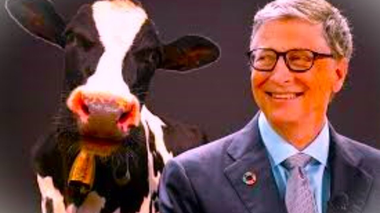 Bill Gates Used as Guinea Pigs UK Brits for Cows Milk With Chemical Mix Frankenstein Foods