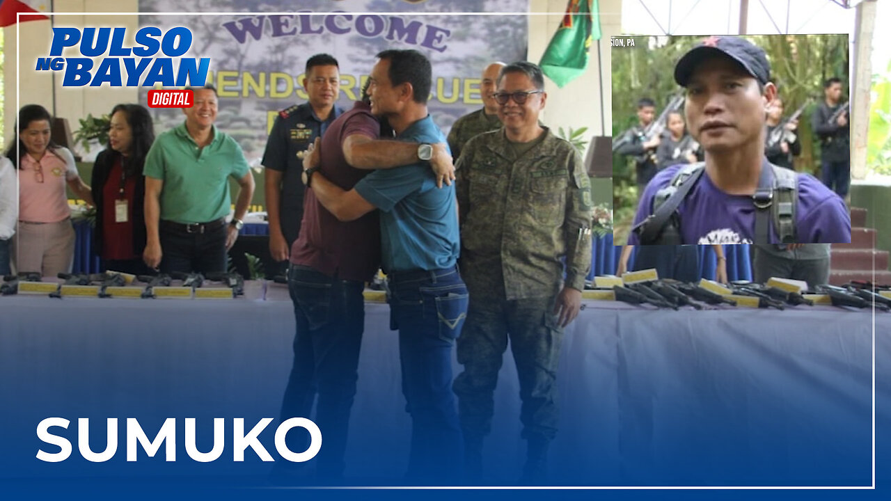 Top 2 most wanted CTG member na nago-operate sa Bukidnon, sumuko sa pamahalaan