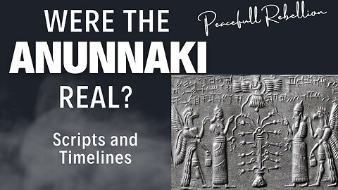 ANUNNAKI: REAL OR FAKE? Peaceful Rebellion #awake #aware #spirituality #channeling #5d #ascension